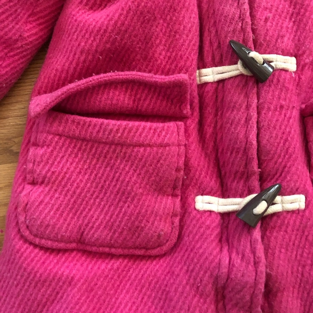 Mini Boden Pink Toggle Coat - Picture 8 of 9
